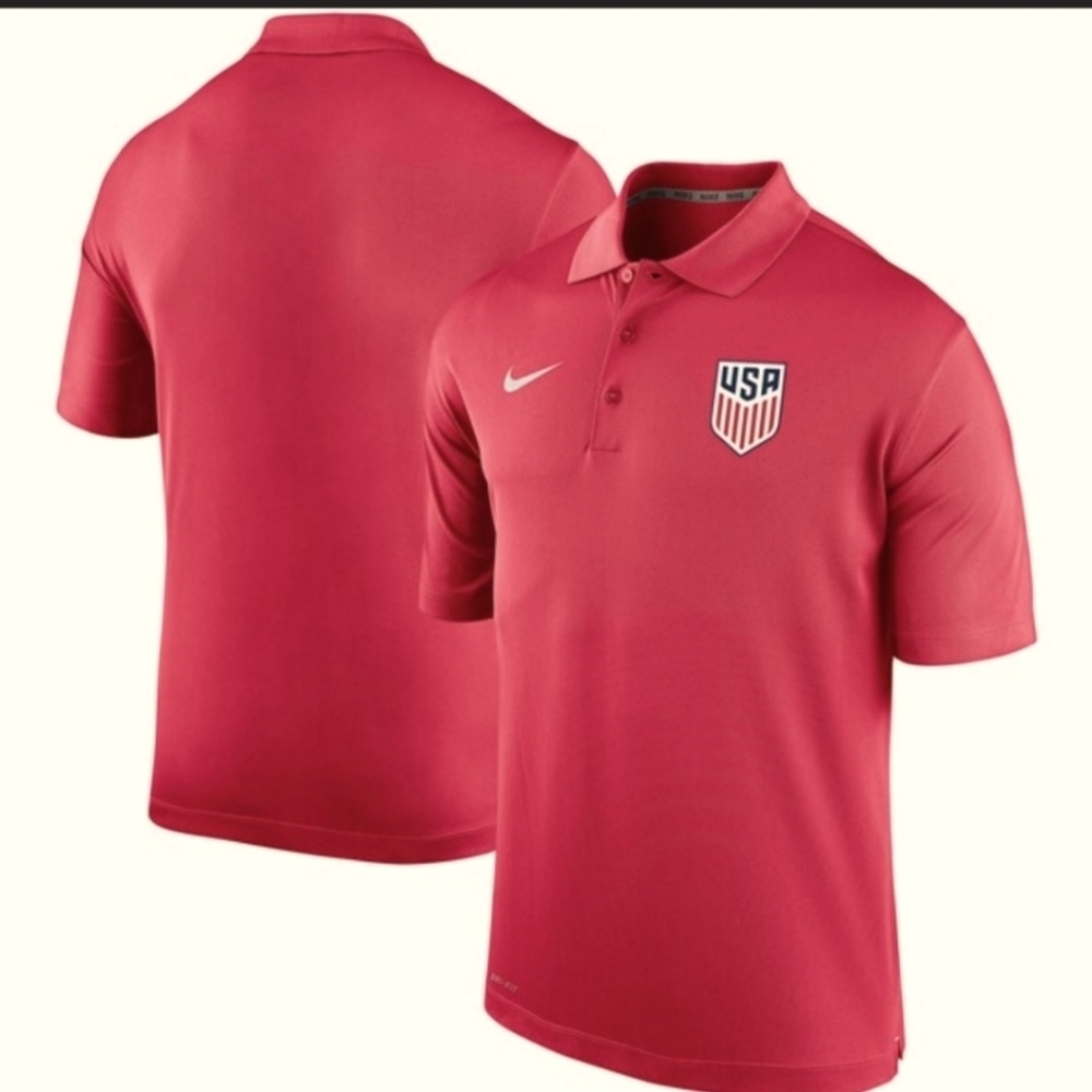 NIKE US MNT Varsity Performance Polo Fanatics Outdoor Soccer Dri Fit Mens New